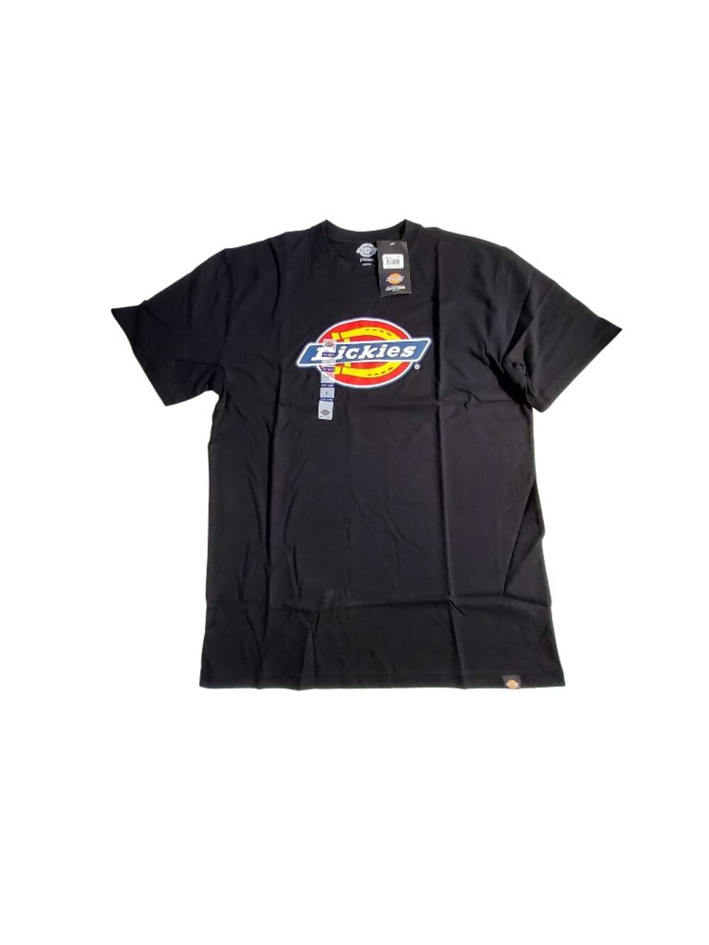 Dickies Mens Graphic Tee Black LT Short Sleeve Cotton Lightweight and breathable